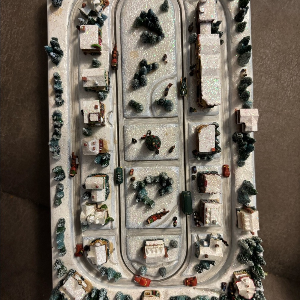 Thomas Kinkade Village Christmas Miniature collection
